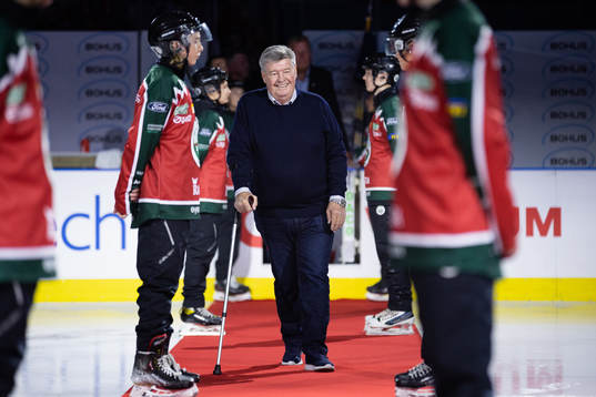 Tidigare spelaren och lagkaptenen Lars-Erik Esbjörs