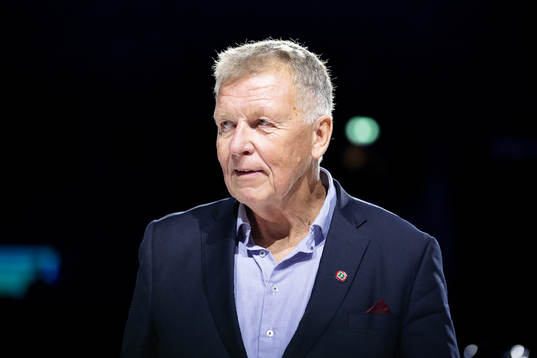 Tidigare spelaren och lagkaptenen Anders Broström