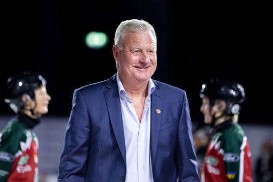 Tidigare spelaren och lagkaptenen Jan Karlsson
