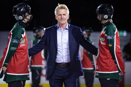 Tidigare spelaren och lagkaptenen Mikael Andersson