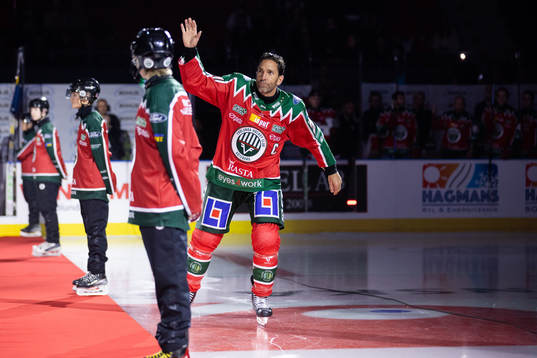 Frölundas lagkapten Joel Lundqvist
