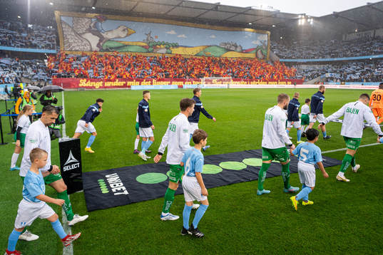 Malmö FFs och Hammarbys spelare