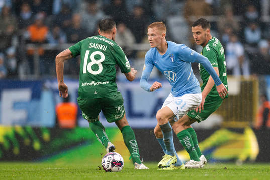 Malmö FFs Hugo Larsson