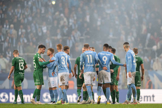 Malmö FFs och Hammarbys spelare