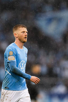 Malmö FFs Anders Christiansen deppar