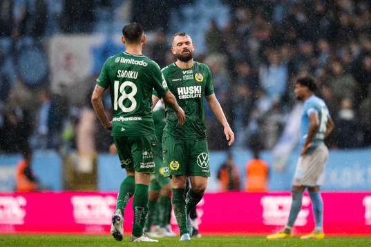 Hammarbys Mads Fenger Nielsen deppar