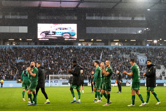 Hammarbys spelare deppar