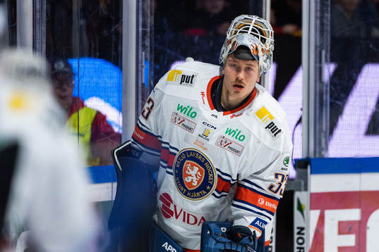 Växjös målvakt Emil Larmi