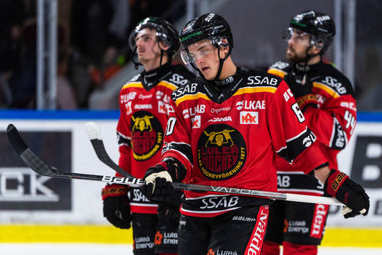 Luleås Julius Honka deppar