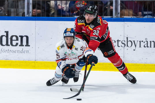 Växjös Dan Sexton och Luleås Oscar Engsund