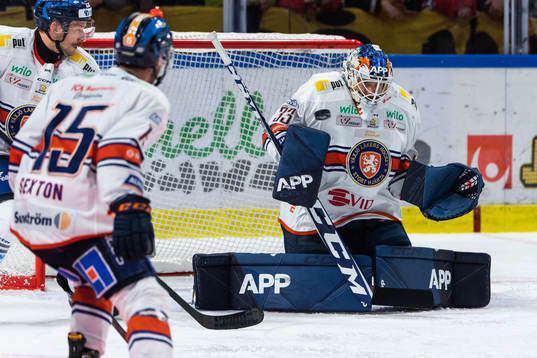 Växjös målvakt Emil Larmi