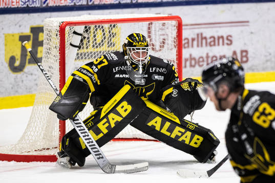Västerås målvakt Johan Gustafsson
