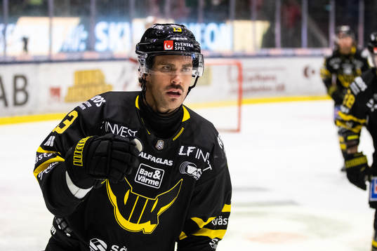 Västerås Trevor Cheek jublar
