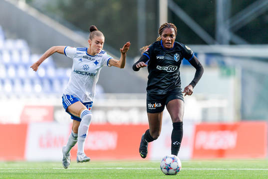 IFK Norrköpings My Cato och Växjös Evelyn Ijeh