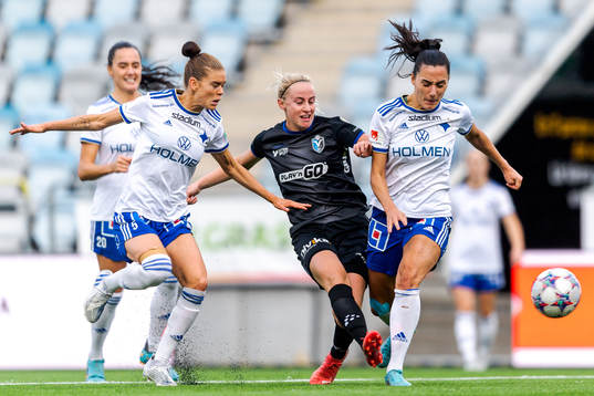 IFK Norrköpings My Cato och Irma Cajlakovic mot Växjös
