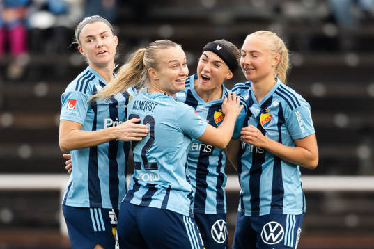 Djurgårdens Emelie Asplund Lövgren , Ebba Hed, Lova