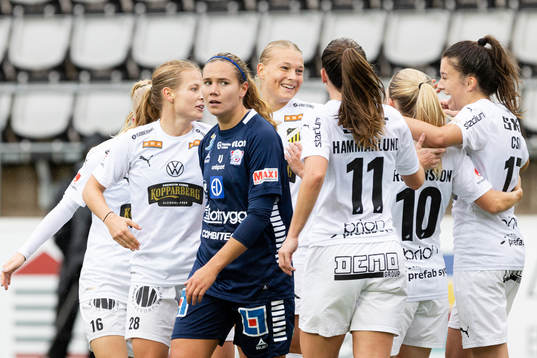 Linköpings Emma Lennartsson deppar