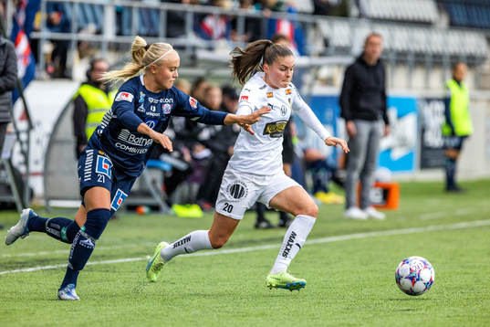 Linköpings Alva Selerud och Häckens Hanna Wijk