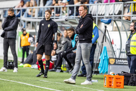 Linköpings tränare Andree Jeglertz