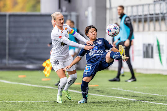 Häckens Filippa Curmark Linköpings Yuka Momiki