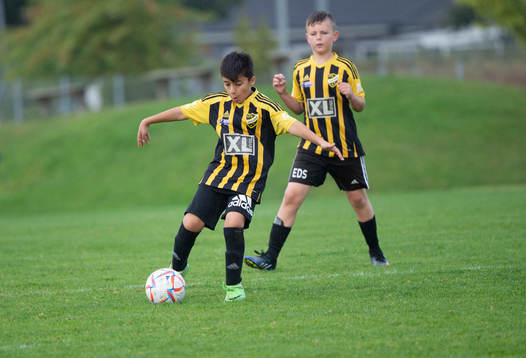 i matchen för pojkar födda 2012, U10, mellan IFK