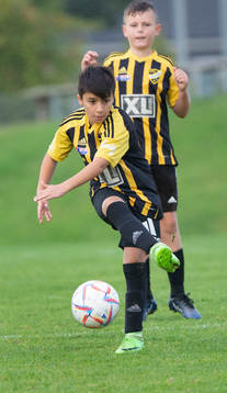 i matchen för pojkar födda 2012, U10, mellan IFK