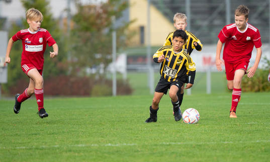 i matchen för pojkar födda 2012, U10, mellan IFK