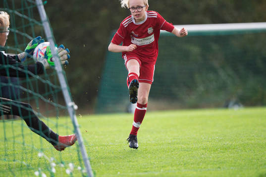 i matchen för pojkar födda 2012, U10, mellan IFK