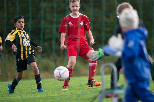i matchen för pojkar födda 2012, U10, mellan IFK