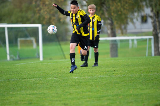 i matchen för pojkar födda 2010, U12, mellan IFK