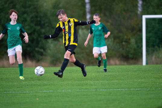 i matchen för pojkar födda 2010, U12, mellan IFK