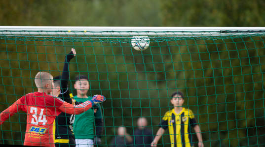 i matchen för pojkar födda 2010, U12, mellan IFK