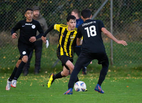 i matchen för pojkar födda 2007, U15, mellan IFK
