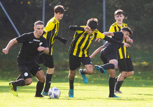 i matchen för pojkar födda 2007, U15, mellan IFK