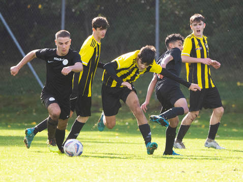 i matchen för pojkar födda 2007, U15, mellan IFK