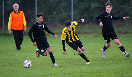 i matchen för pojkar födda 2007, U15, mellan IFK