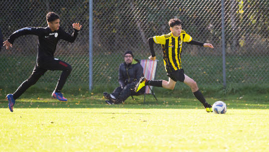 i matchen för pojkar födda 2007, U15, mellan IFK