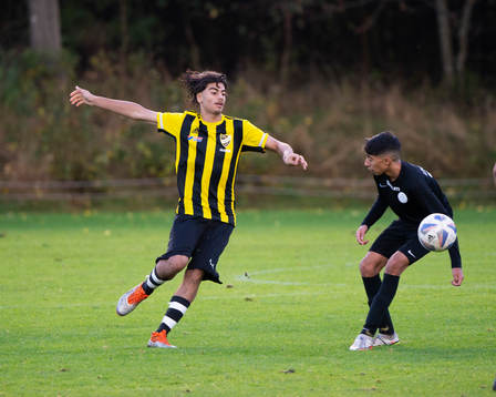 i matchen för pojkar födda 2007, U15, mellan IFK