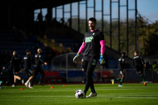 Varbergs målvakt Stojan Lukic