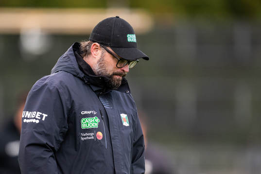 Varbergs huvudtränare Joakim Persson