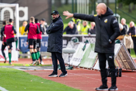 Varbergs huvudtränare Joakim Persson