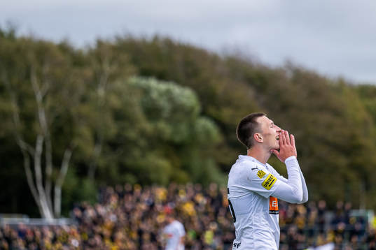 Häckens Kristoffer Lund Hansen deppar