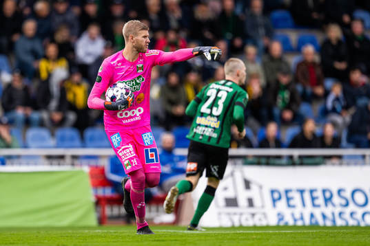 Varbergs målvakt Fredrik Andersson