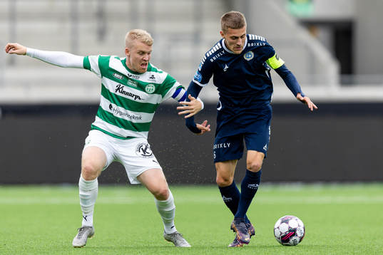 Västerås SKs Simon Johansson och Utsiktens Erik Westermark