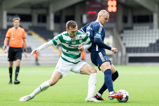Västerås SKs Viktor Granath och Utsiktens Jesper Brandt