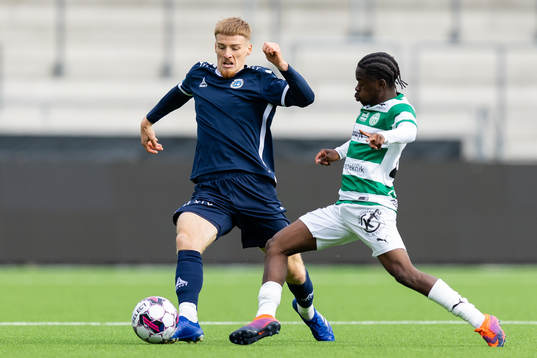 Utsiktens Markus Björkqvist och Västerås SKs David