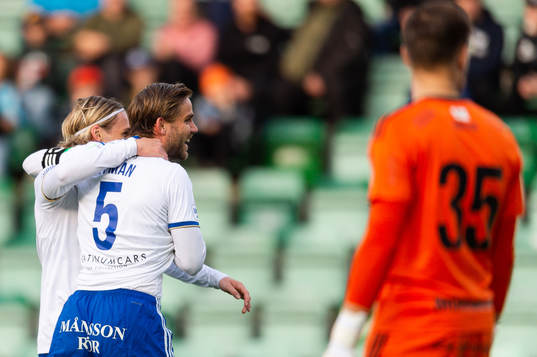 IFK Norrköpings Christoffer Nyman och Arnor Sigurdsson