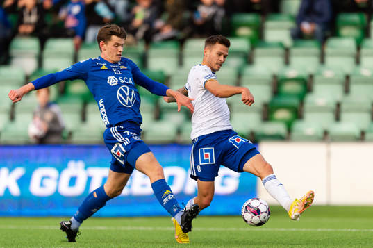 GIF Sundsvalls Teodor Stenshagen och IFK Norrköpings Arnor