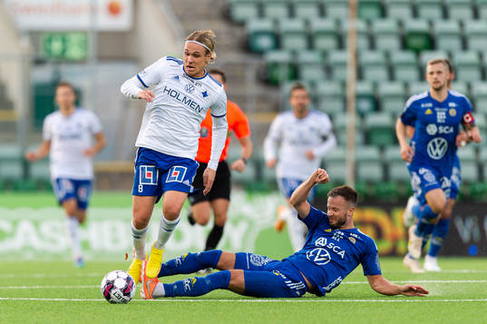 GIF Sundsvalls Robert Lundström och IFK Norrköpings Arnor