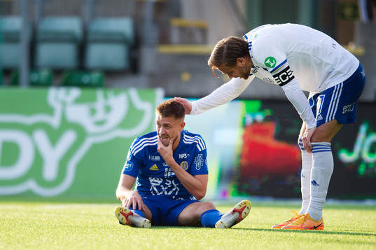 GIF Sundsvalls Rasmus Lindkvist och IFK Norrköpings